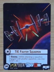 Star Wars Armada: Tie Fighter Squadron: Alt Art Promo: READ DESCRIPTION